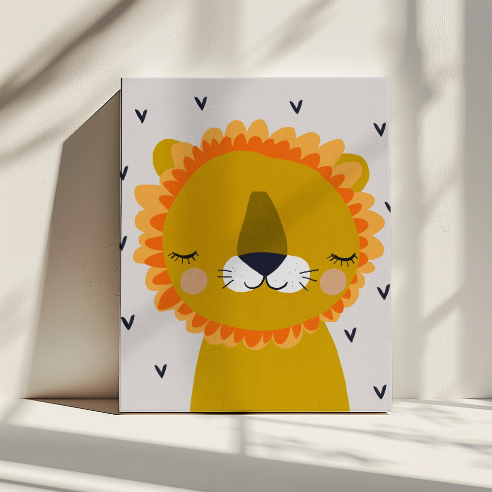 Dreamy Lion | Canvas
