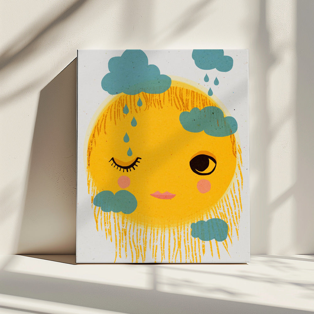 Sun&#039;s Mixed Emotions | Canvas