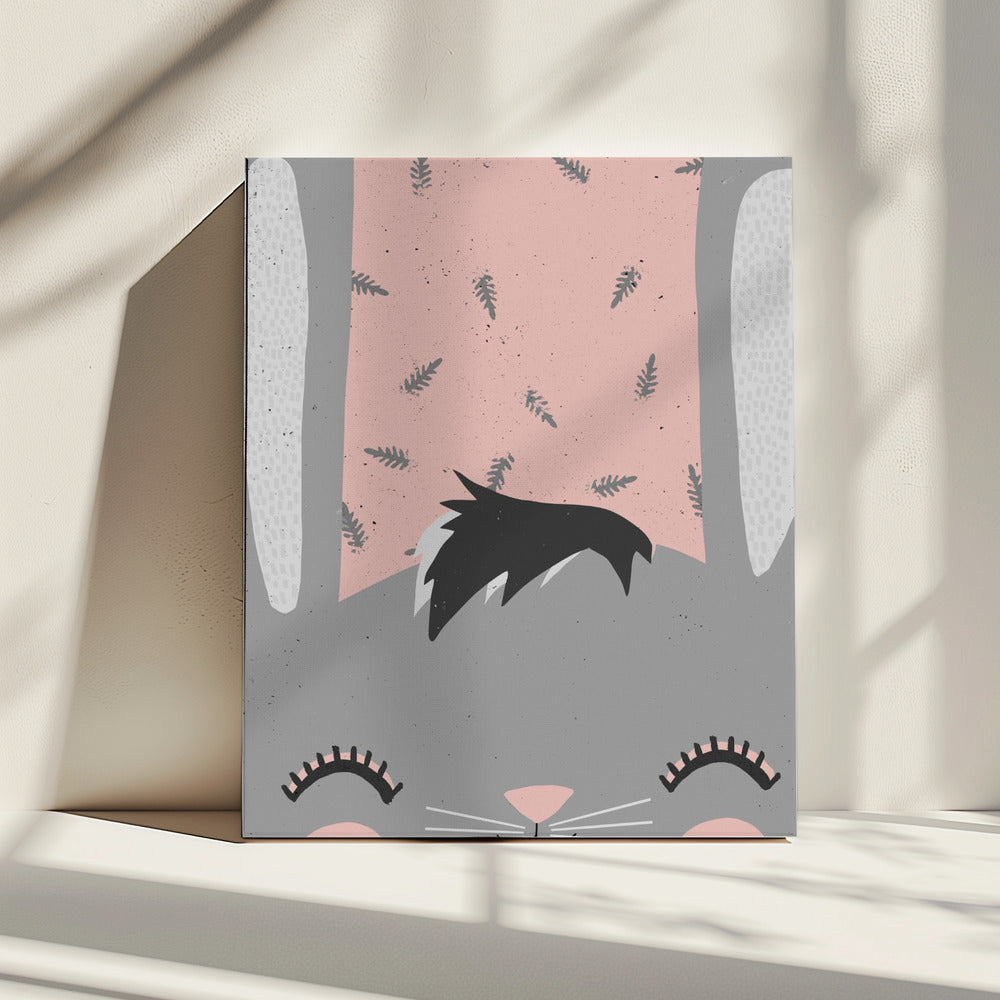 Whimsical Bunny Bliss | Canvas