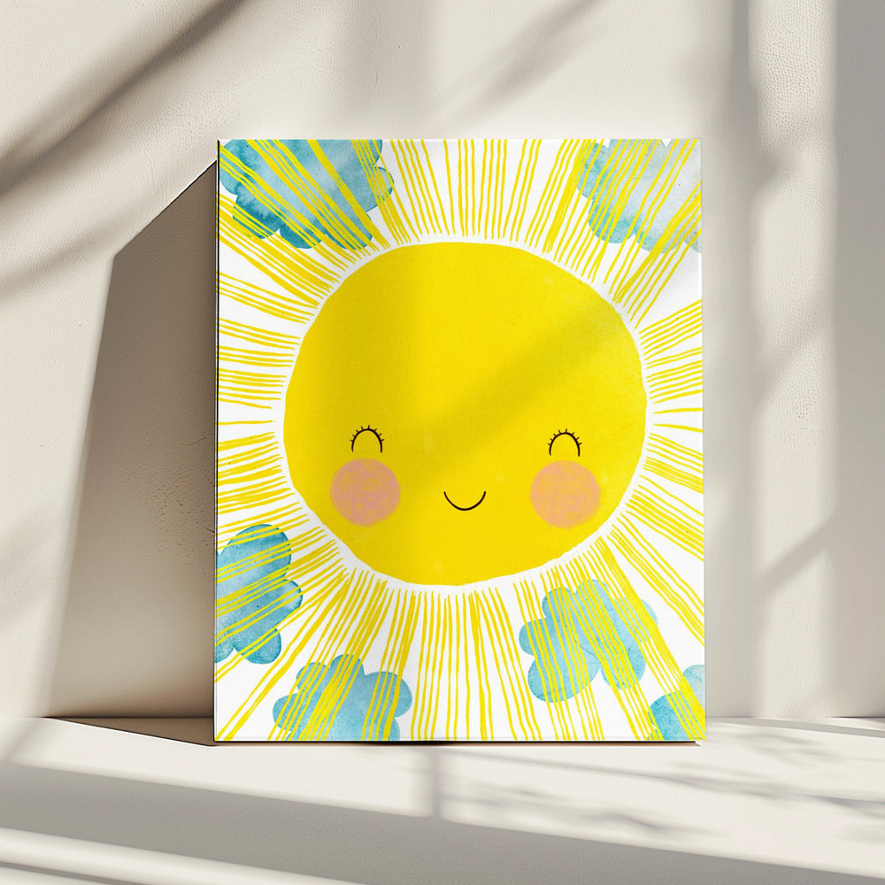 Sunny Smile Bliss | Canvas