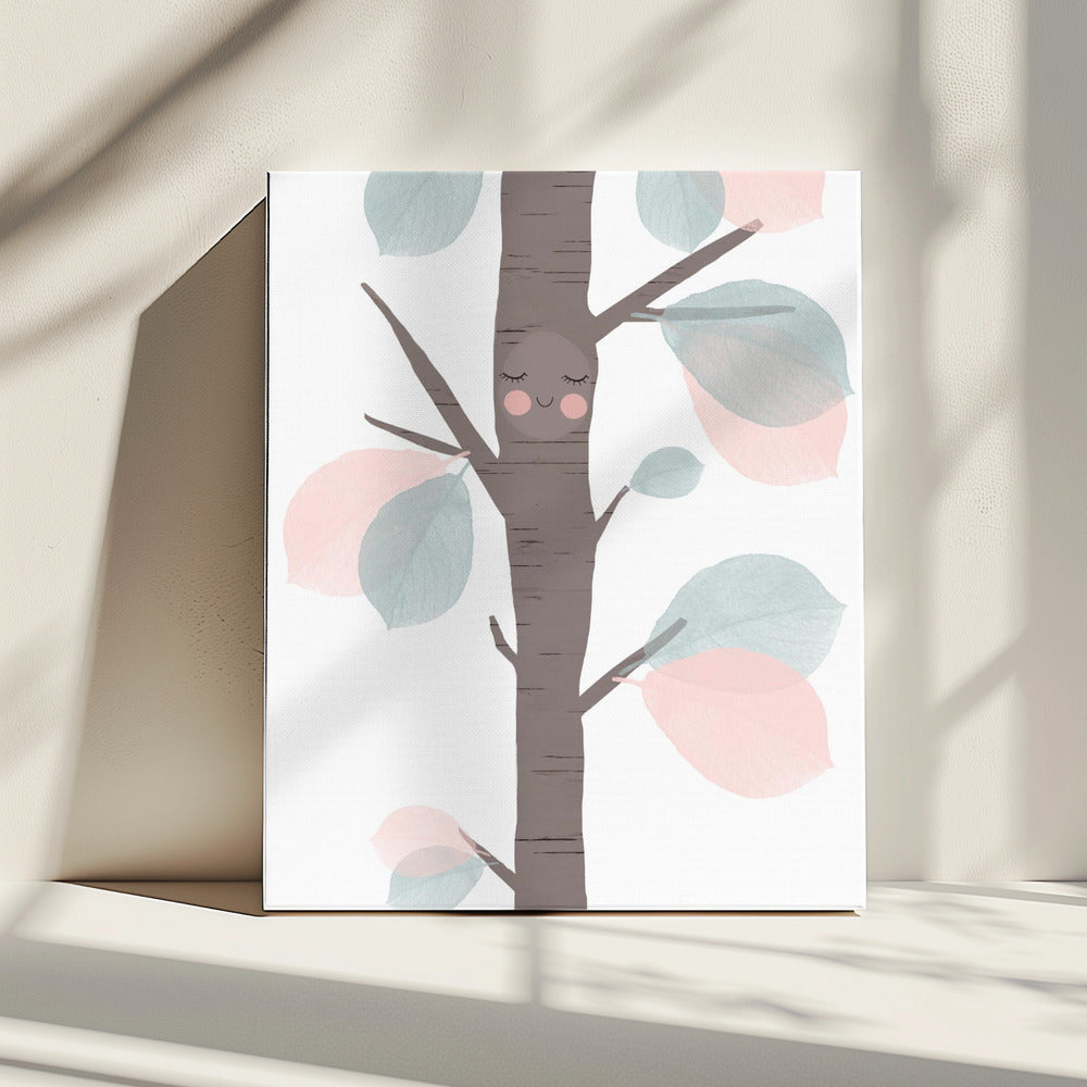 Whimsical Tree Hug | Canvas