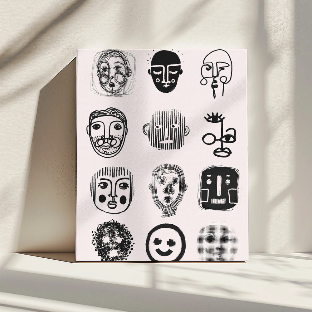 Faces of Emotion | Canvas