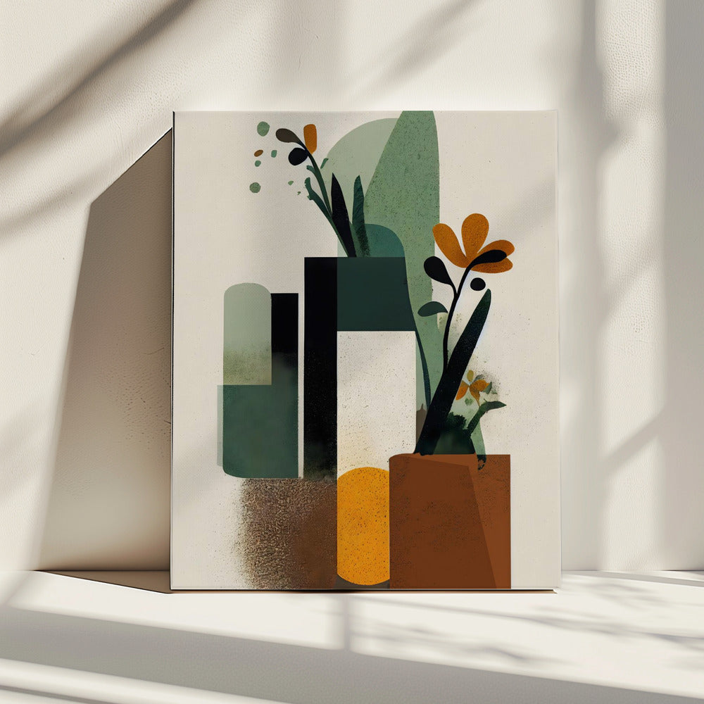 Abstract Garden Vista | Canvas
