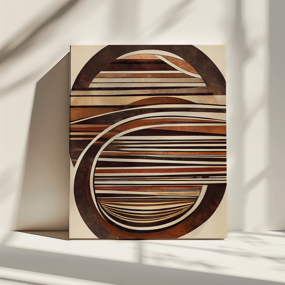 Earthly Striations | Canvas