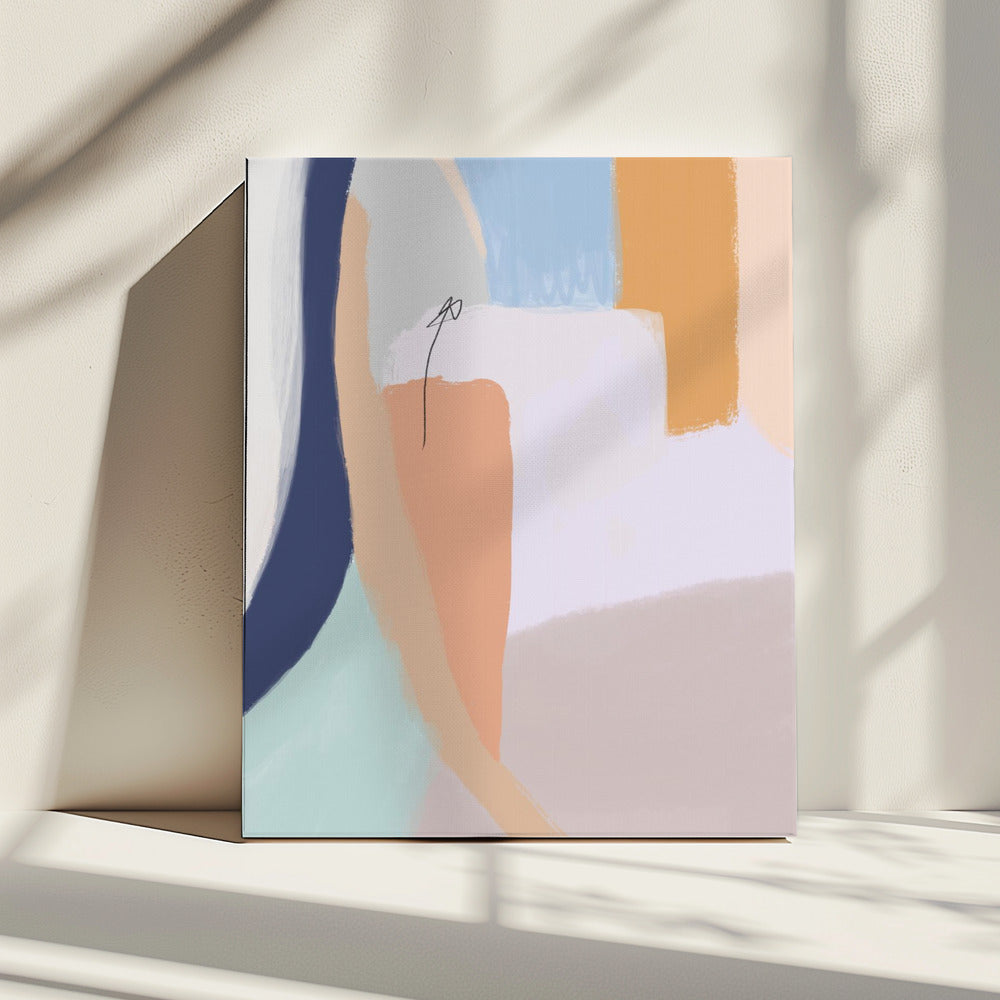 Soft Pastel Hues and Bold Brushstrokes | Canvas