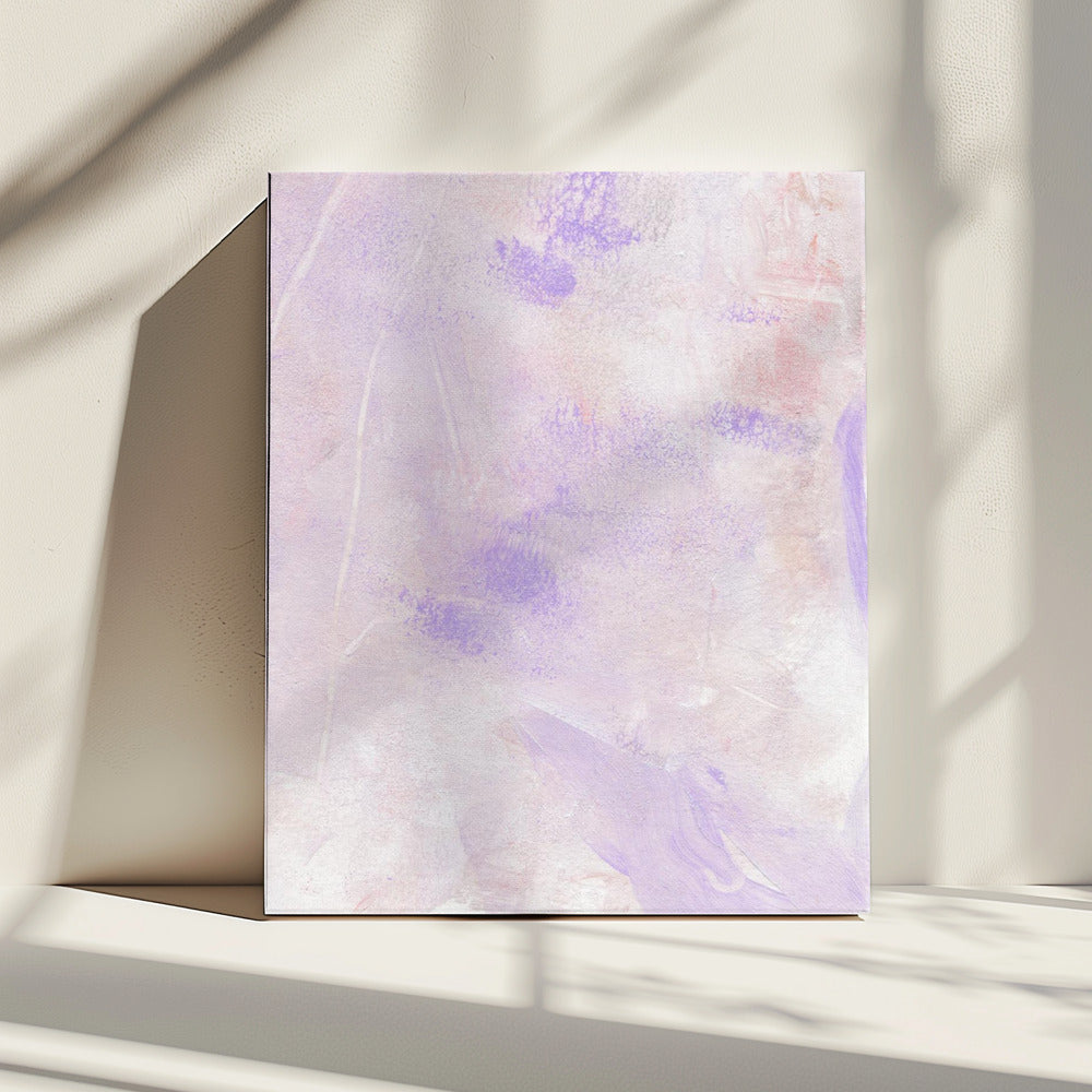 Soft Pastel Hues of Lavender and Pink | Canvas