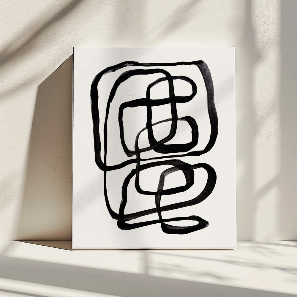 Abstract Lines I | Canvas