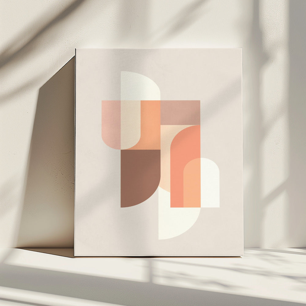 Retro Geometric III | Canvas