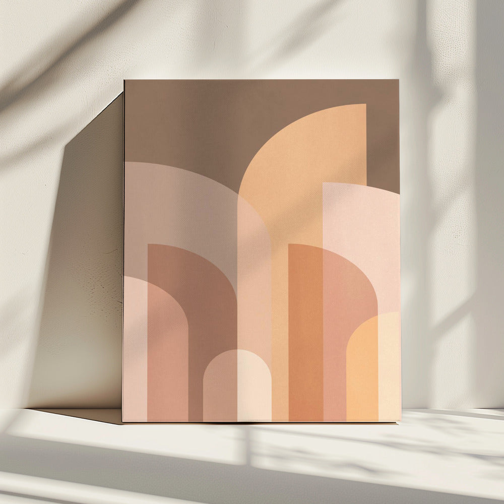 Retro Geometric II | Canvas