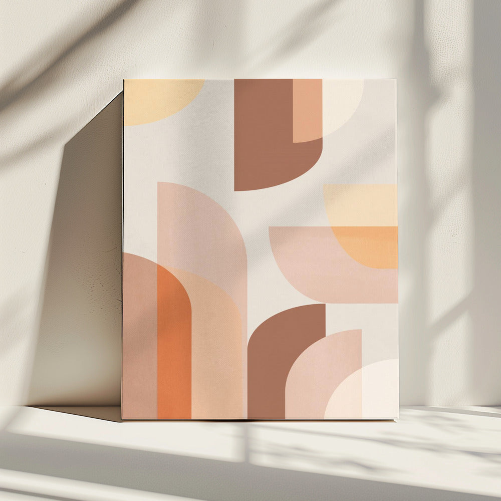 Retro Geometric | Canvas
