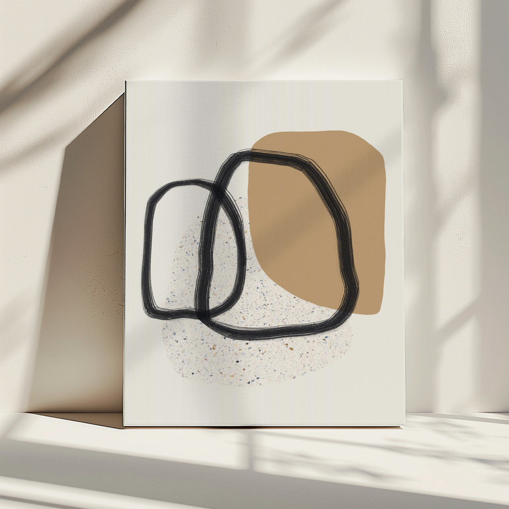 Organic Shapes And Earthy Tones | Canvas