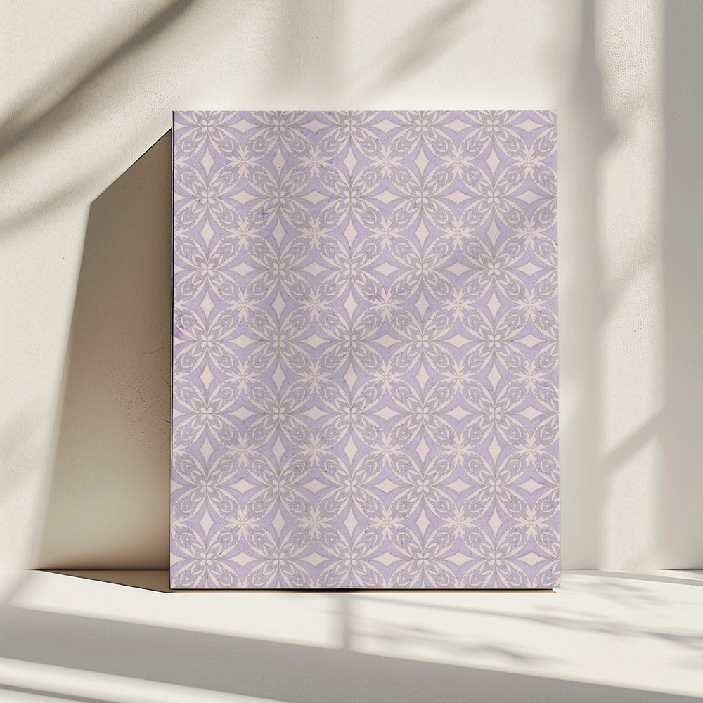 Lavender Blossom Tessellation | Canvas