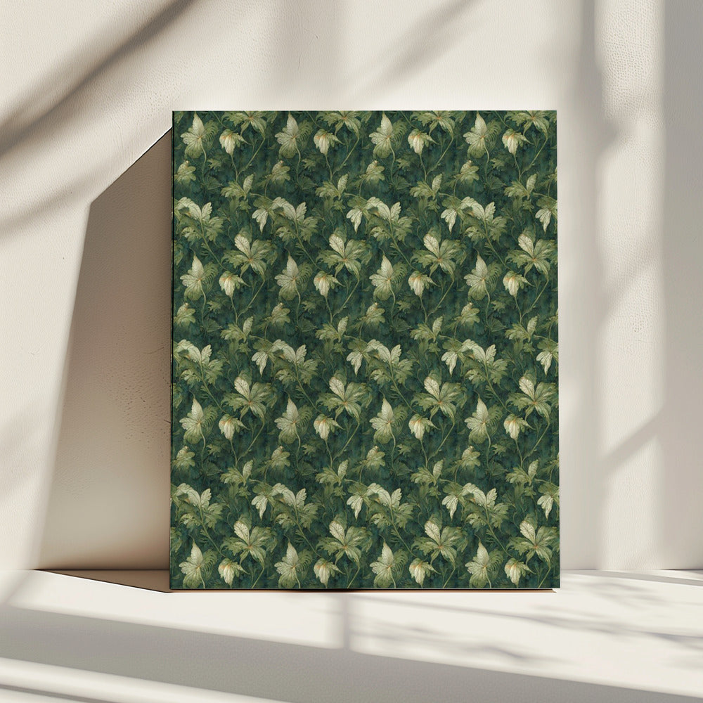 Verdant Blossom Tapestry | Canvas