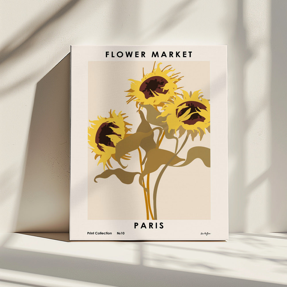 Flower Market. Paris | Canvas