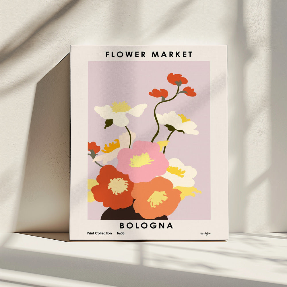 Flower Market. Bologna | Canvas