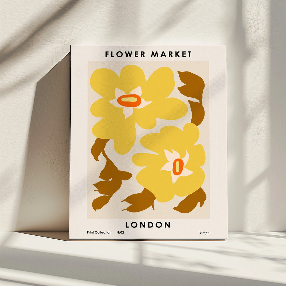Flower Market. London | Canvas