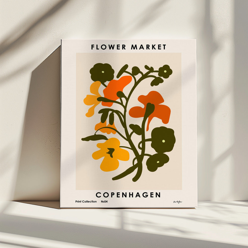 Flower Market. Copenhagen | Canvas