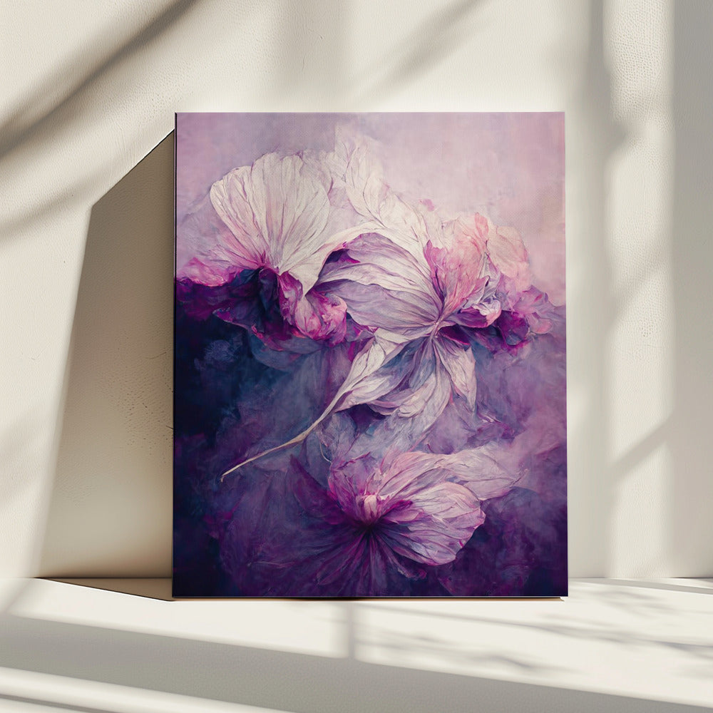 Petals in Haze | Canvas