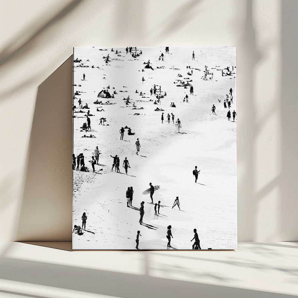 Beach Silhouettes | Canvas