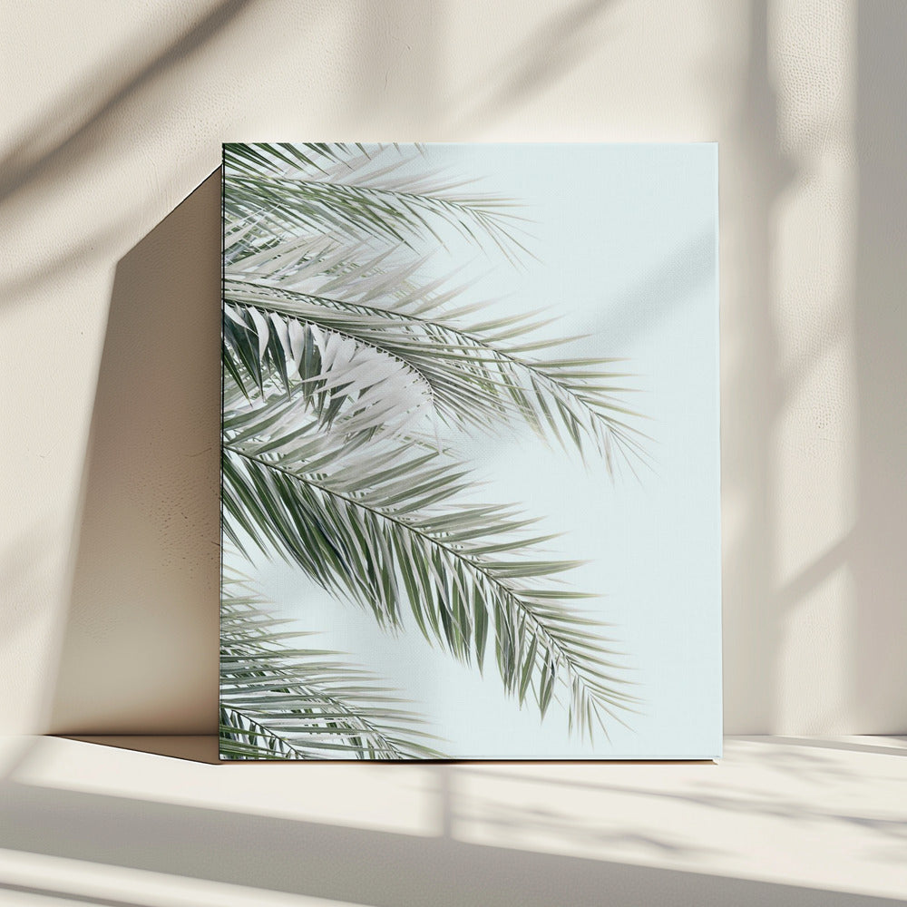 Blue Palms | Canvas