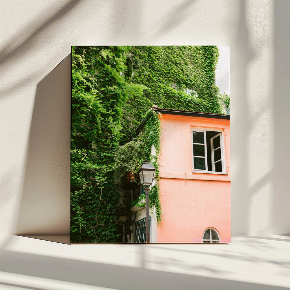 Green and Pink || Montmartre Paris | Canvas