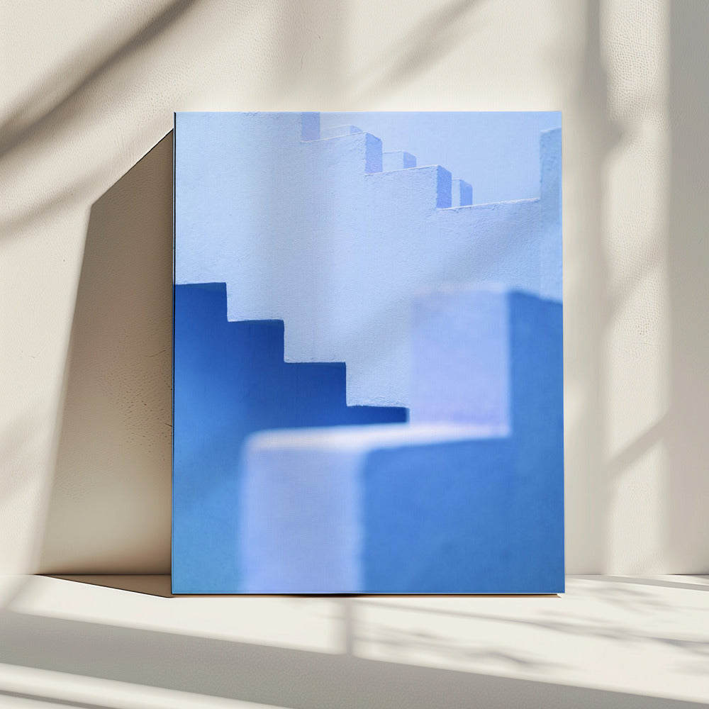 Muralla Roja in blue | Canvas