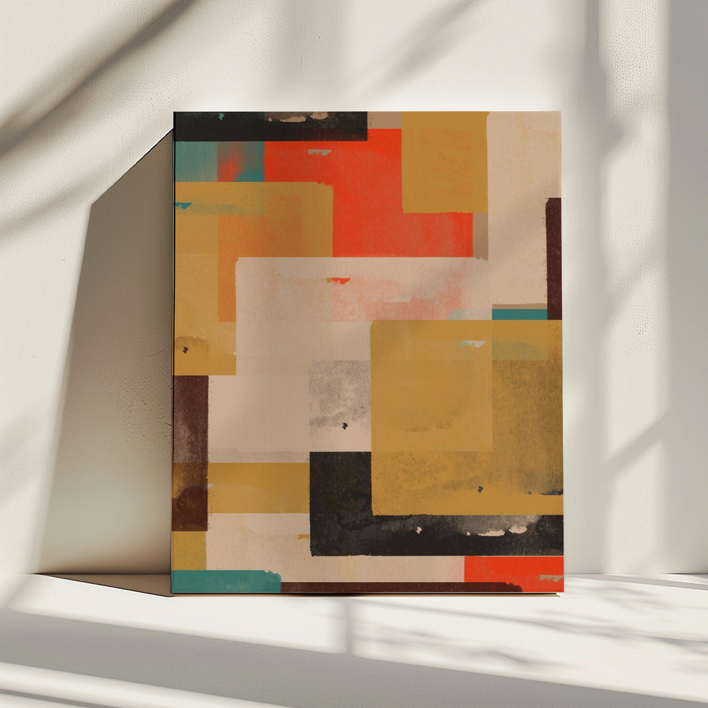 Layered Vibrance | Canvas