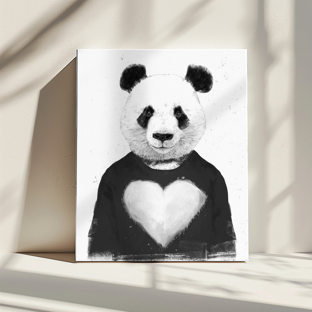 Lovely Panda | Canvas