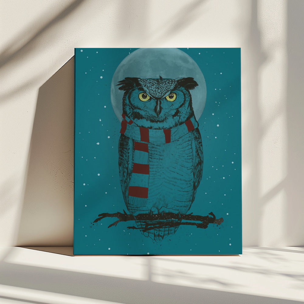 Winter owl | Canvas