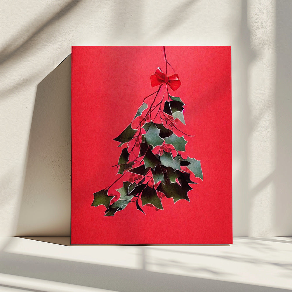 Holly&#039;s Bright Charm | Canvas