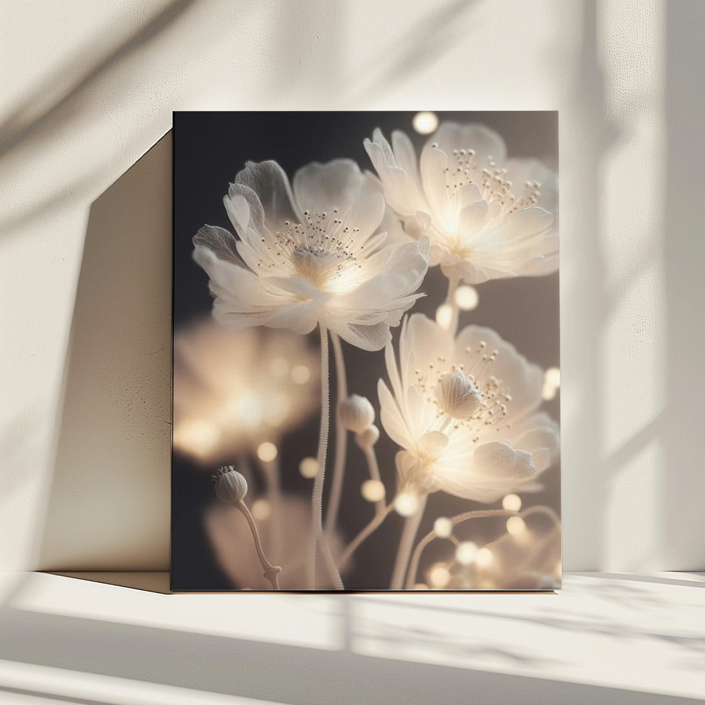 Glowing Petals | Canvas