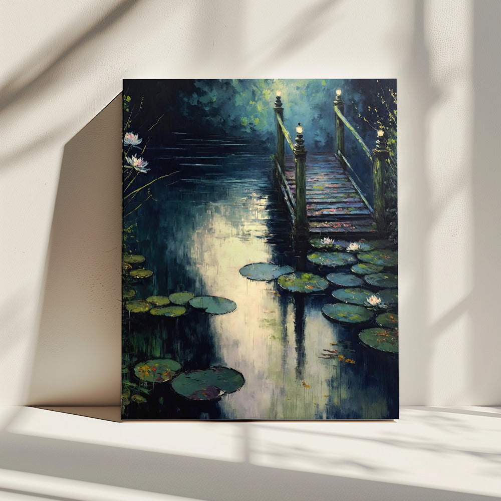 Twilight Bridge | Canvas