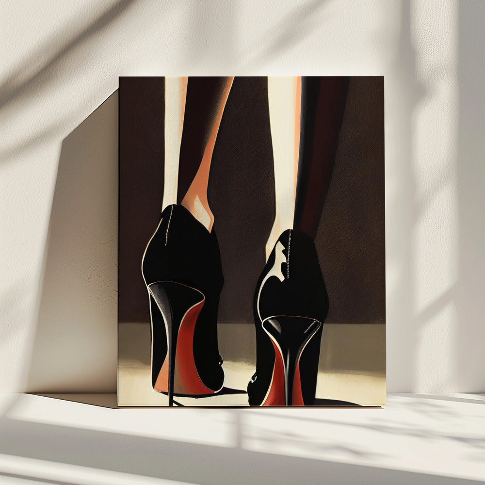 Sleek Stiletto Strut | Canvas
