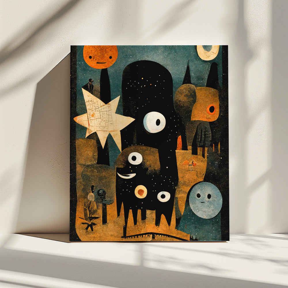Celestial Creatures | Canvas