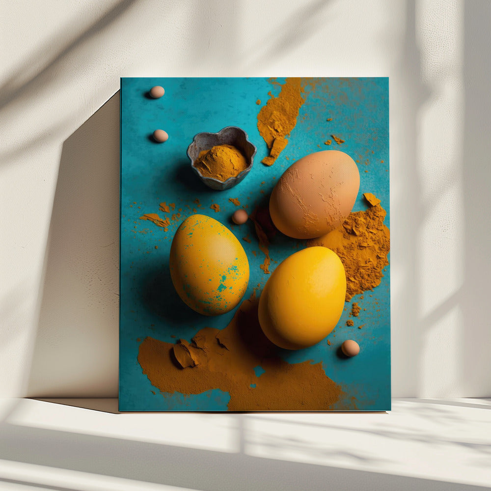 Golden Hue Mirage | Canvas