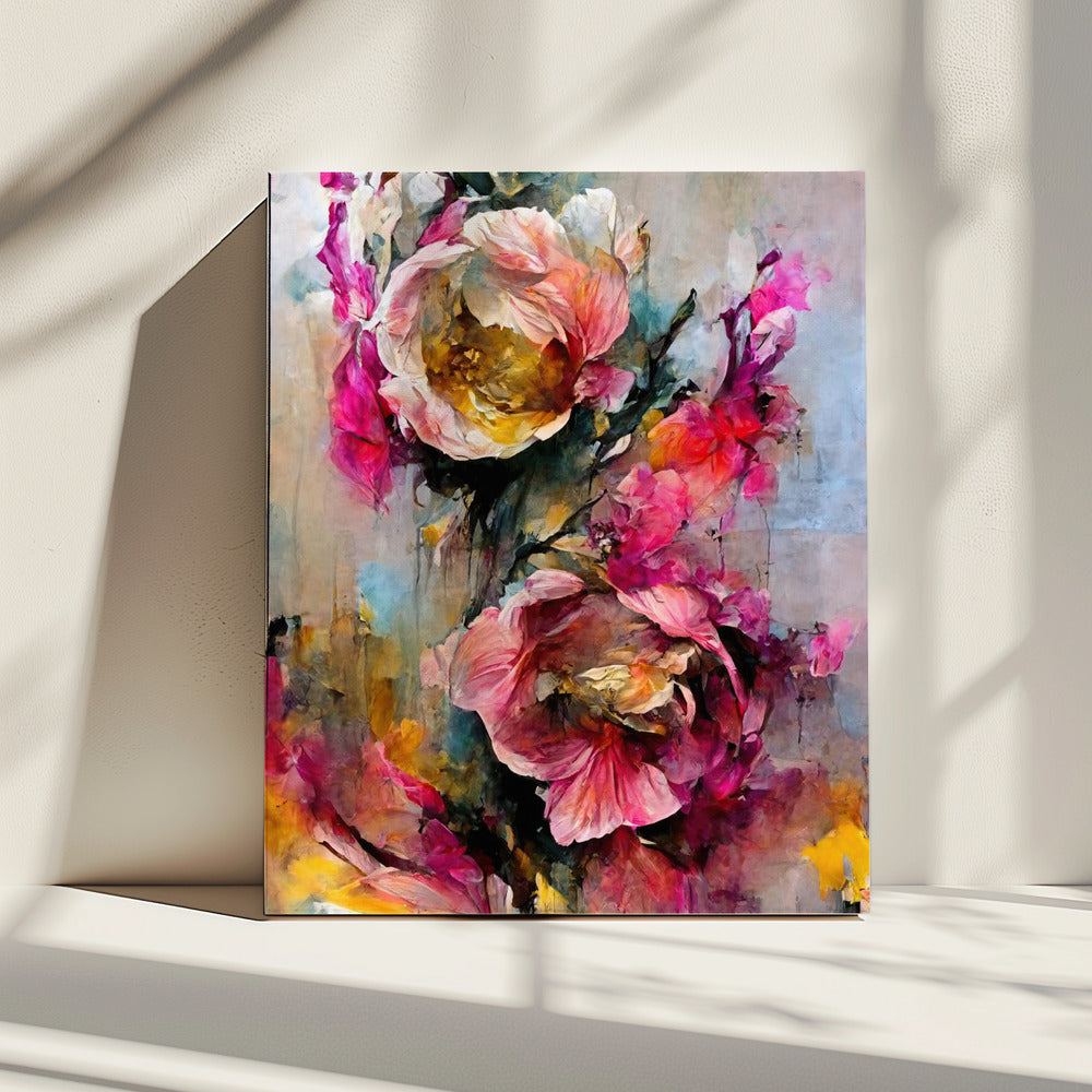 Vivid Bloom Fusion | Canvas