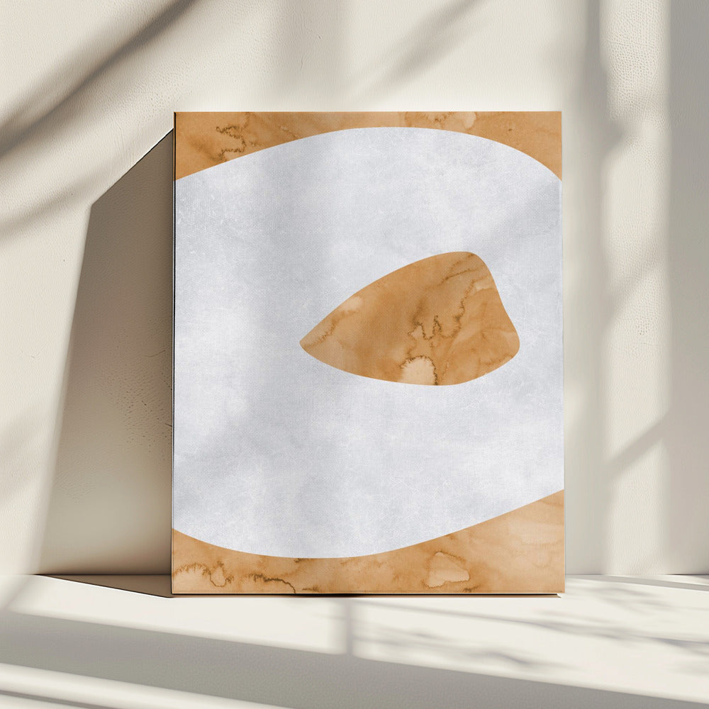 Abstract Lake Crater view | Canvas