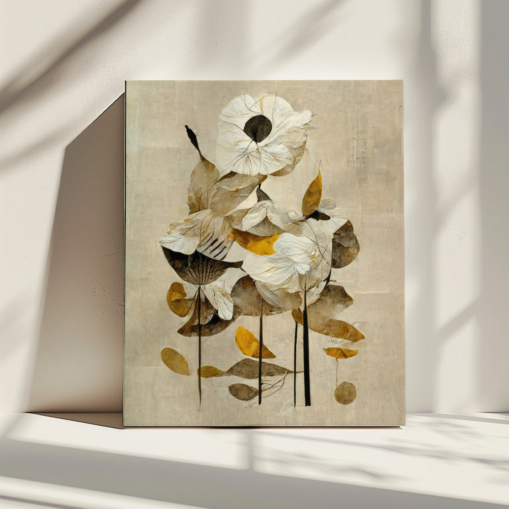 Petals and Leaves | Canvas