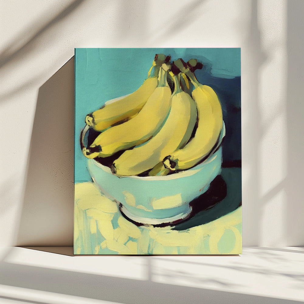 Bowl of Bananas | Canvas