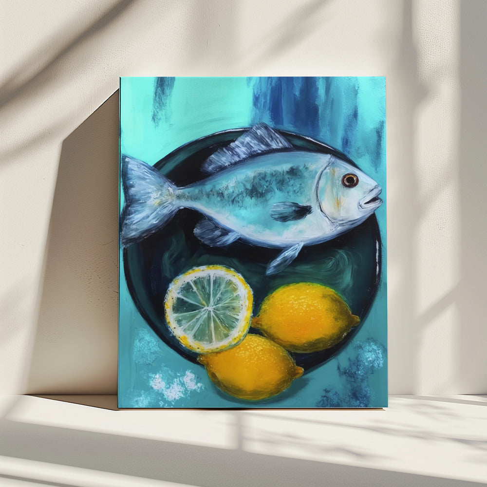 Ocean&#039;s Citrus Feast | Canvas