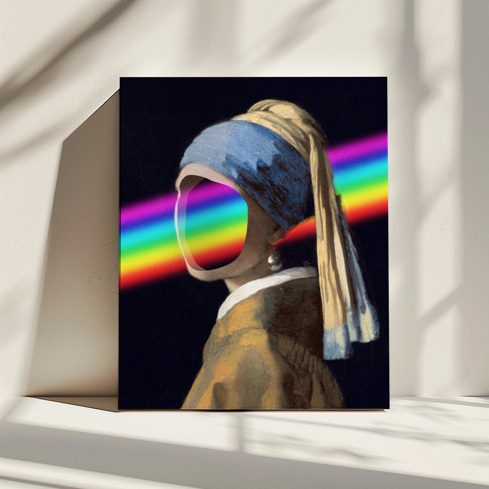 Rainbow Portrait | Canvas