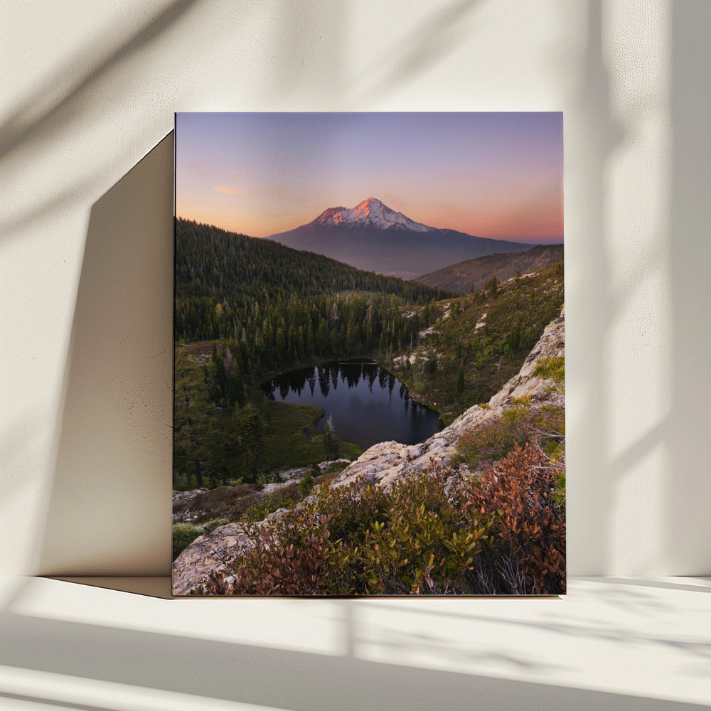 Heart Lake vertical | Canvas