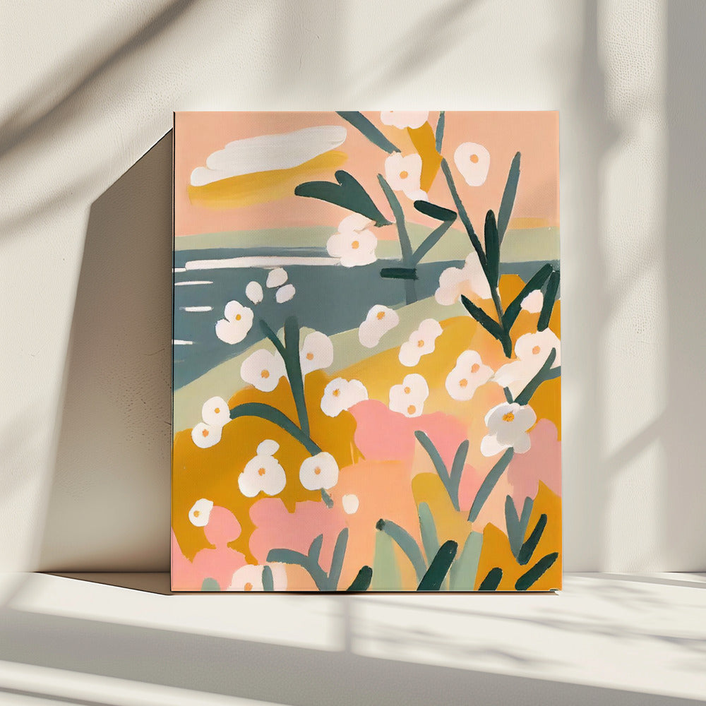 Petals by the Shore | Canvas