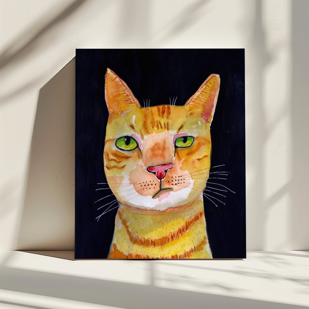 Ginger Cat | Canvas