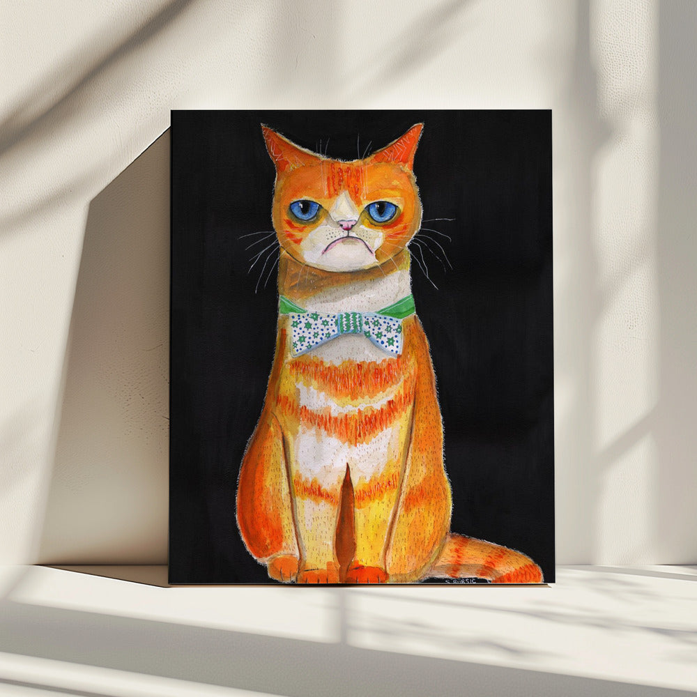 Sad Cat | Canvas