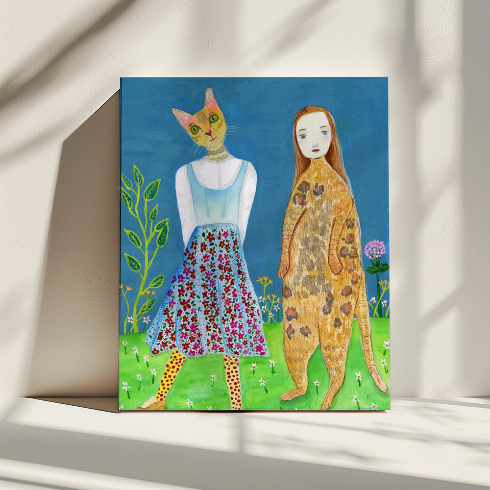 The Switch of Heads | Canvas