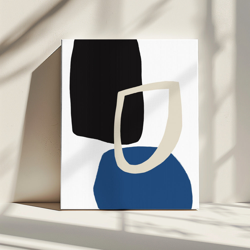 Colorful Bold Geometric Shapes | Canvas