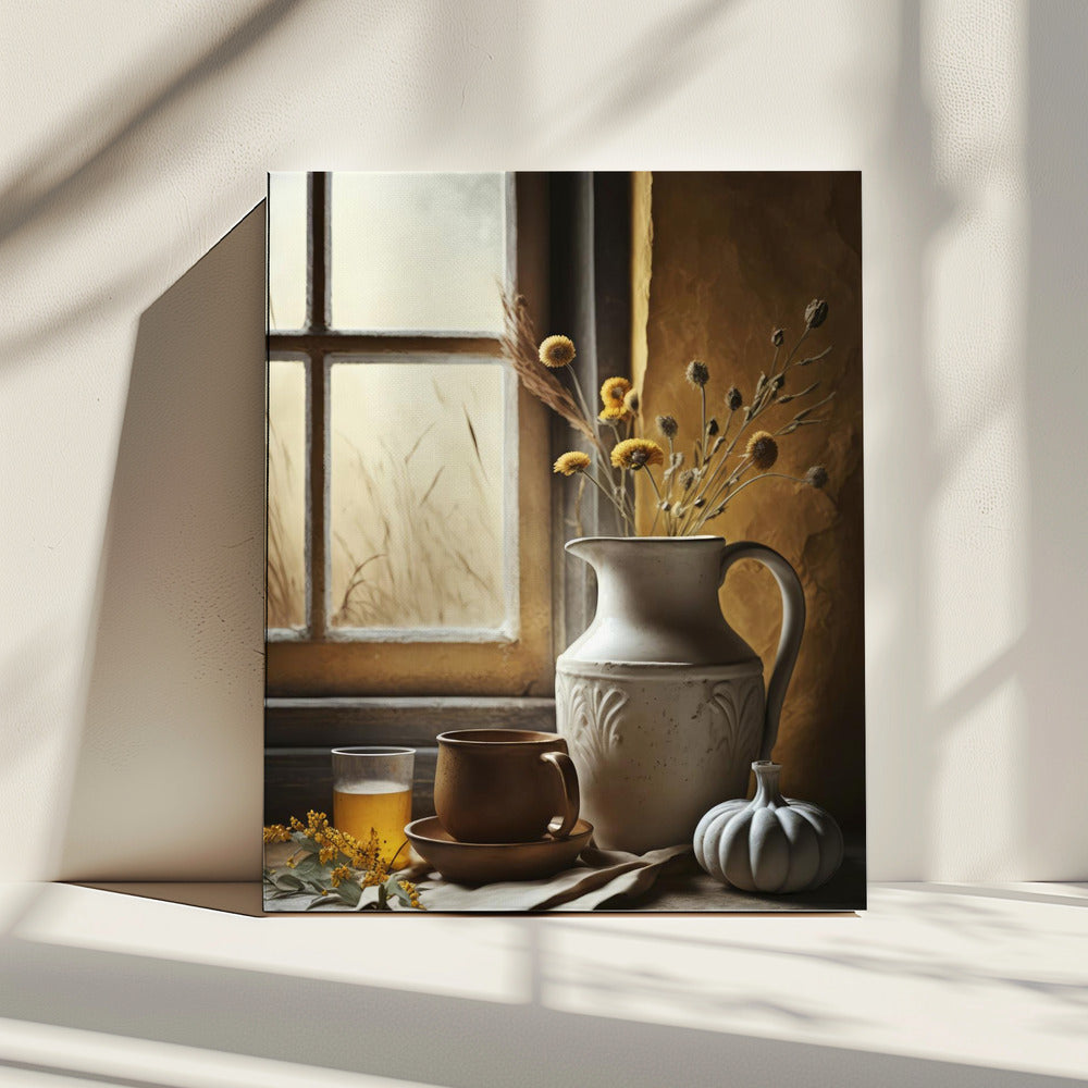 Cozy Window Still | Canvas