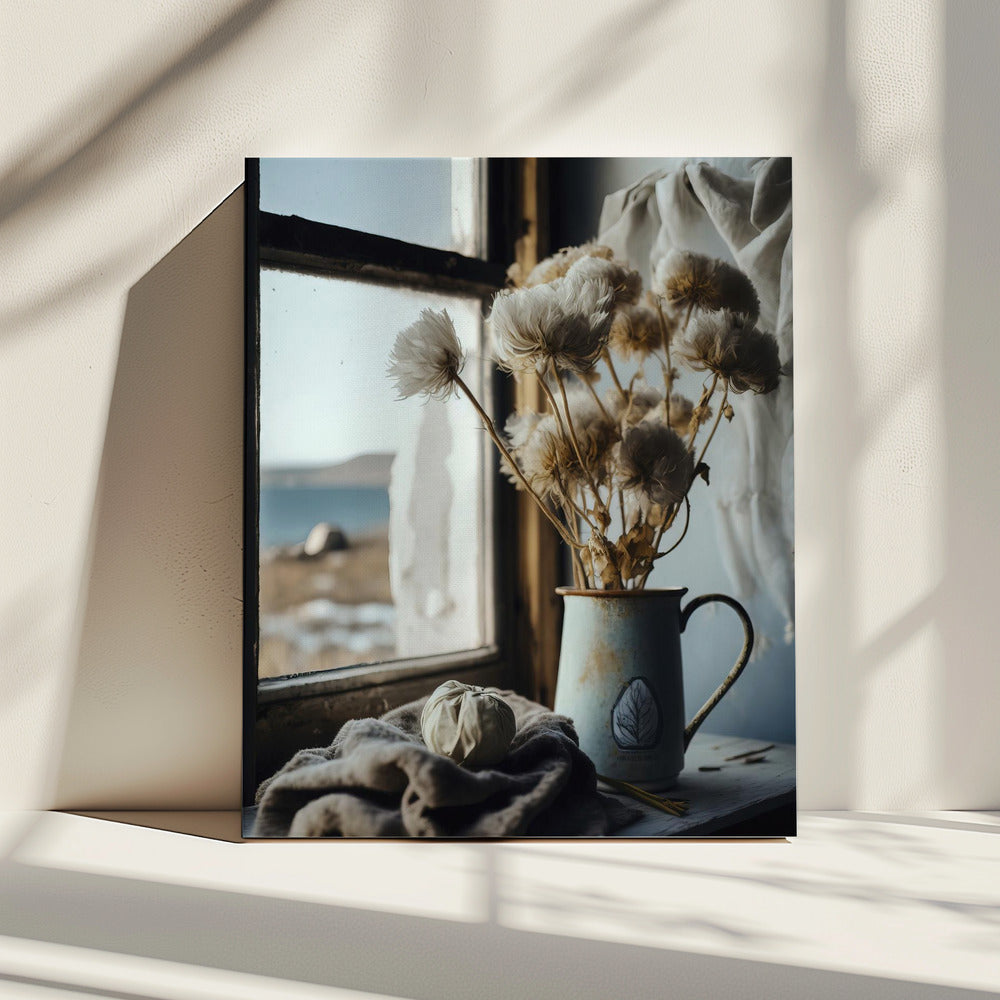 Rustic Window Scene | Canvas