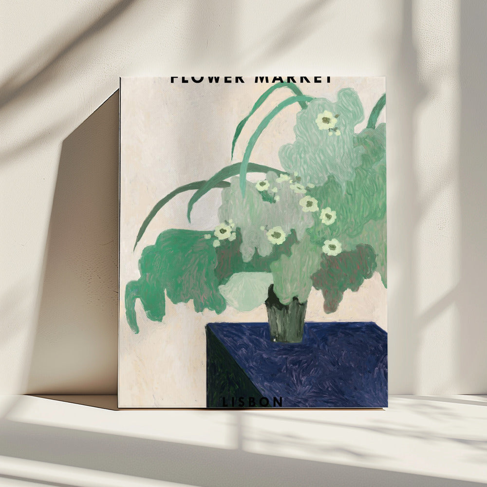 Flower Market. Lisbon | Canvas